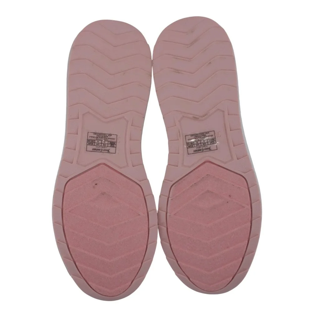 Juicy Couture Avarie Pink Camo Rhinestone Slip On Sneakers Womens Size 8 Y2K